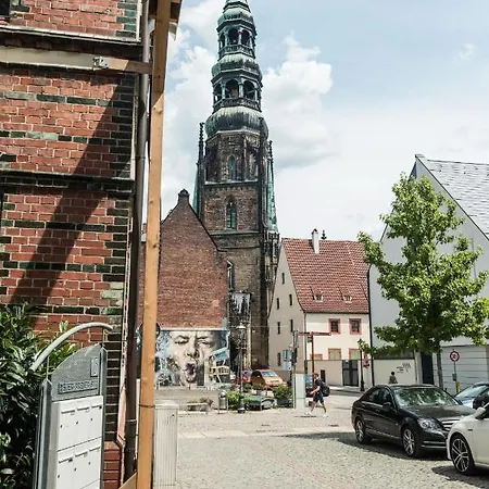 Apartmenthaus Am Dom Comfort Suite Mit Parkplatz Zwickau Exterior photo
